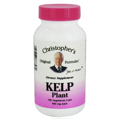 Dr. Christopher Kelp Plant, 600 Mg Vegetarian Capsules, 100 Ea